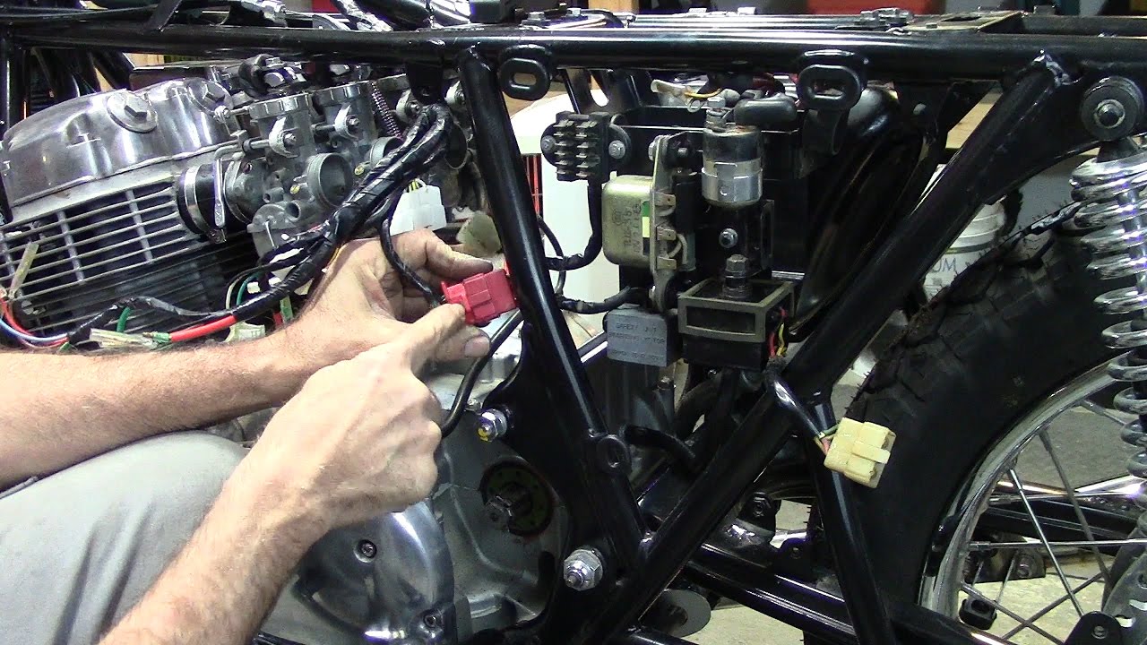 73 Honda CB750 Custom Build  Part 31 - Wiring Harness