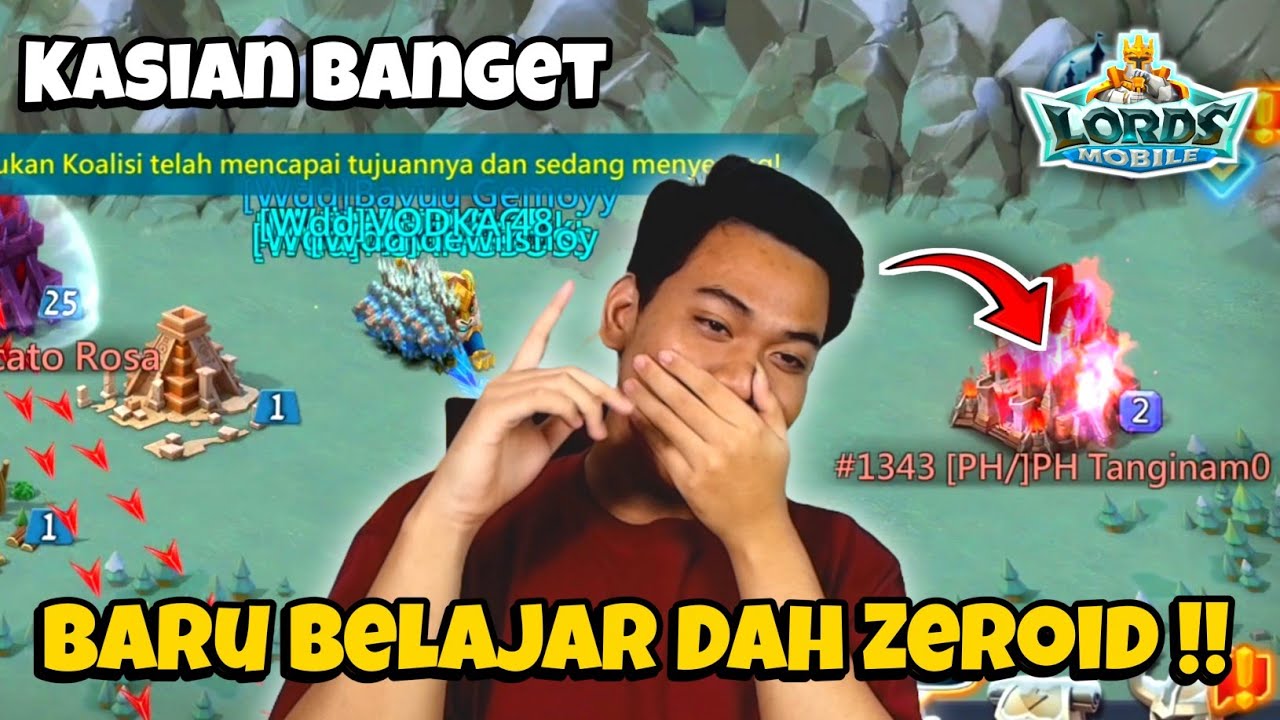 KvK Ketemu Player Baru!! Full Carpet Kita Kasih Paham Kejam nya Game ini - Lords Mobile Indonesia