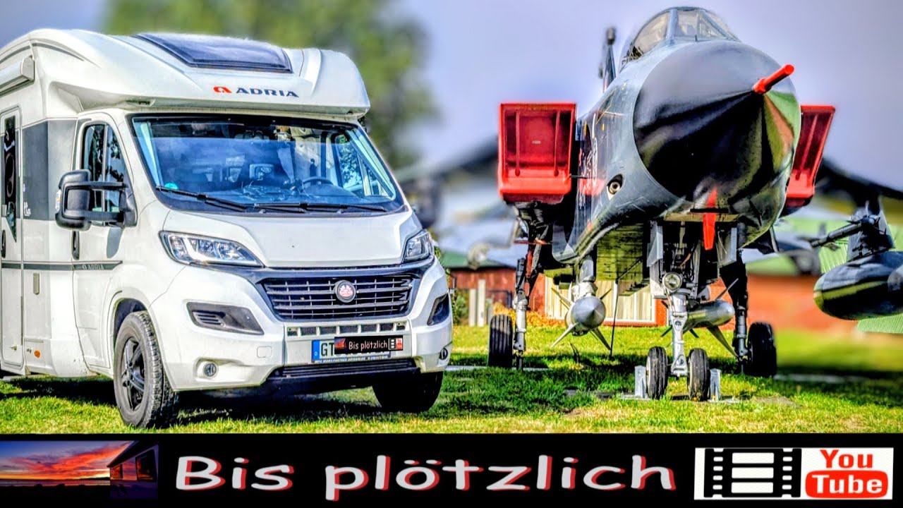 Schlafen unter Flügeln - der eindrucksvollste Stellplatz ever - Nordholz Aeronauticum