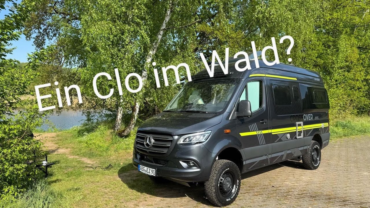 (2) Testfahrt und ein Clo im Wald 😅