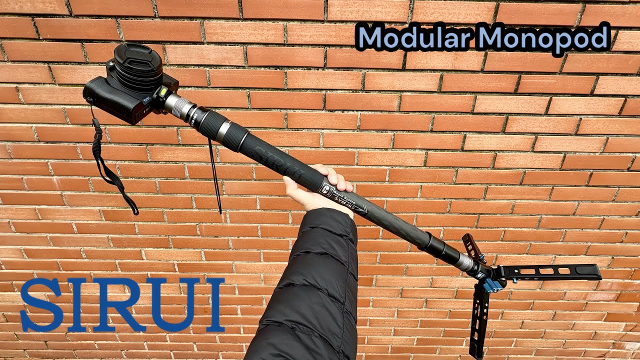 SIRUI SVM The Best Modular Monopod Great for Smartphones, Cameras, Action Cams etc.