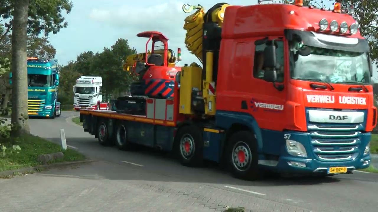 Truckrun Lopik opname run in Cabauw 7-10-2023
