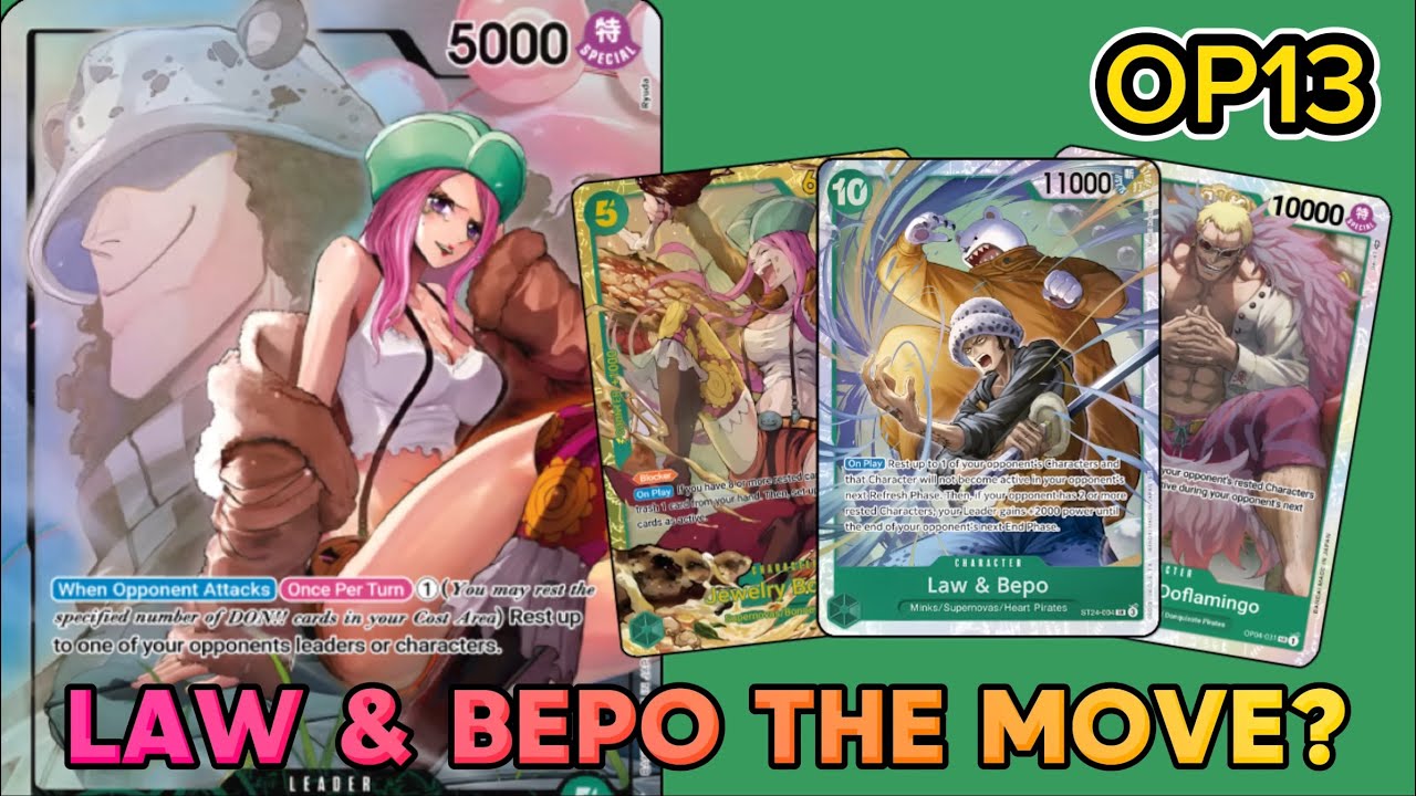 Бонни не умерла в OP13! | СПИСОК КОЛОД И ГЕЙМПЛЕЙ ONE PIECE TCG