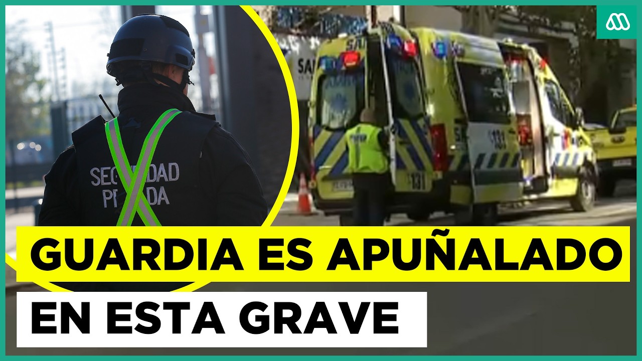 Guardia en estado grave: Fue apuñalado por extrabajador de obra en la que prestaba servicios