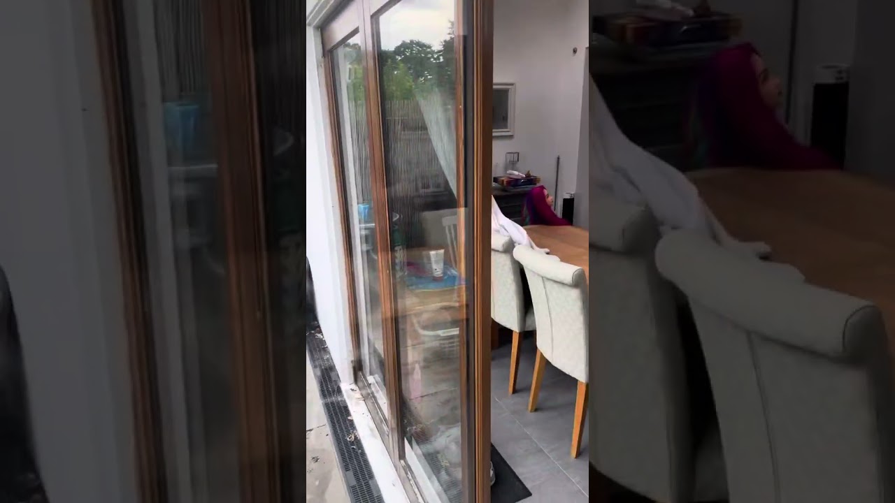 Wooden Bifold Door Repair/ Adjustment.  After Video. #bifold #bifolddoors #bifoldingdoors