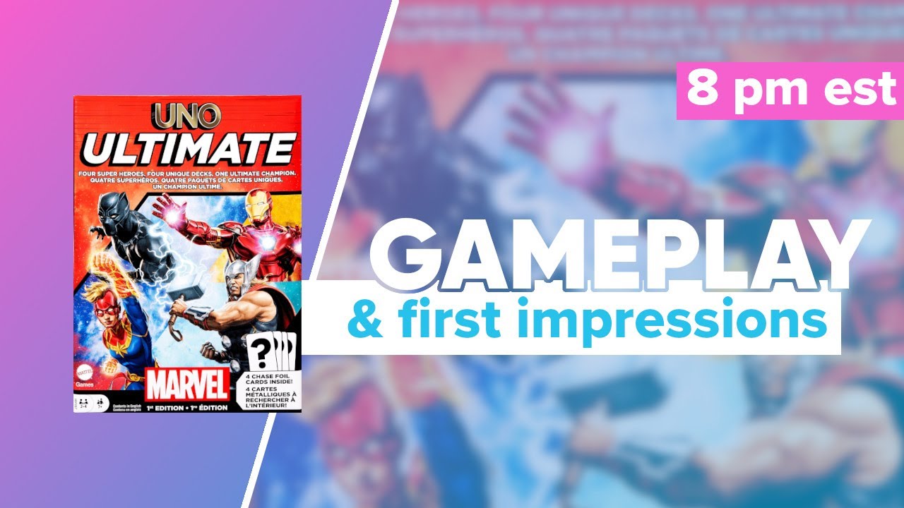 Marvel Uno Ultimate Gameplay & First Impressions