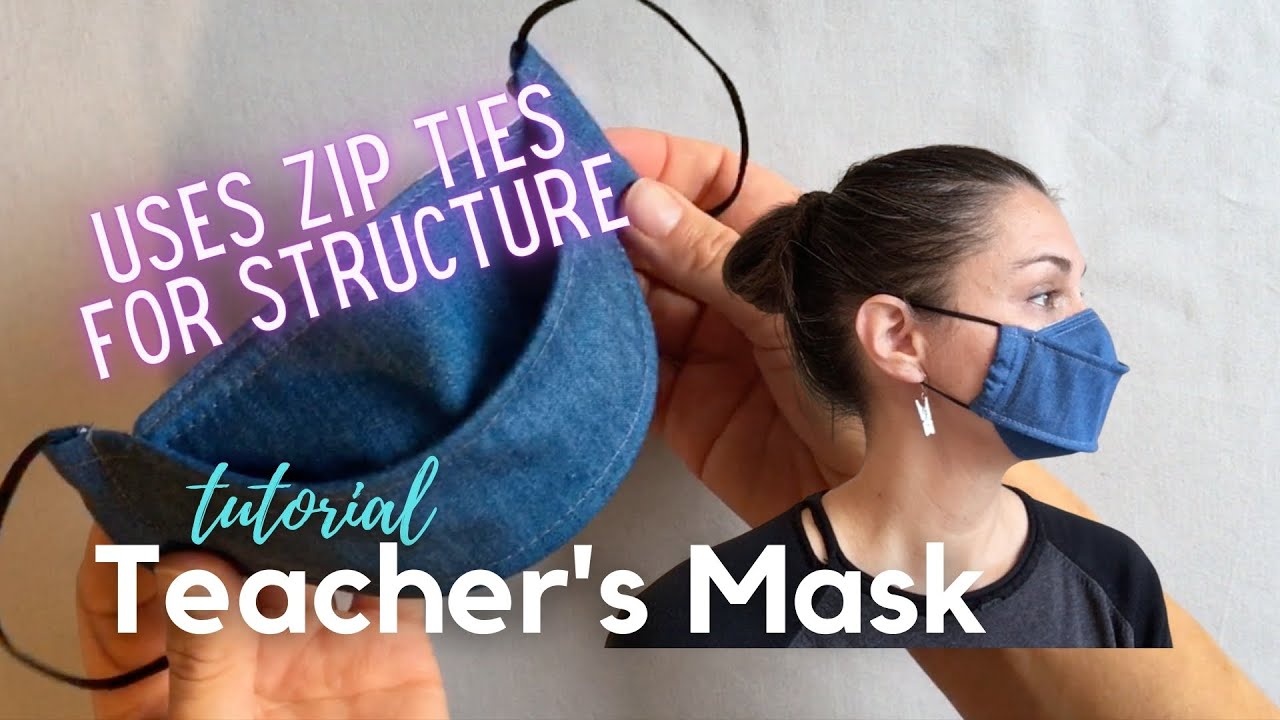 TEACHER'S MASK - Tutorial - Face Mask For Speakers