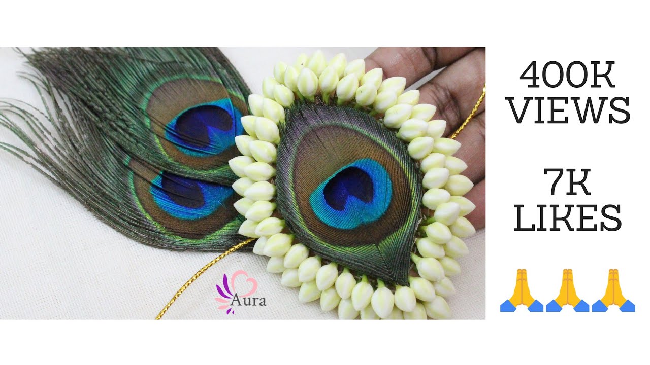 Peacock feather Jadai Billai