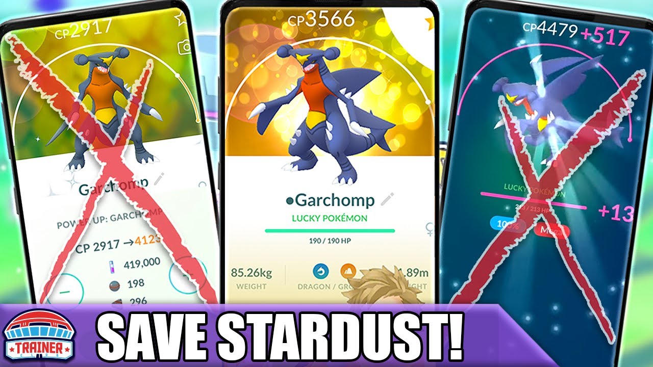 HOW TO *SAVE STARDUST* POWERING UP POKÉMON! GET A STRONG TEAM WITHOUT WASTING STARDUST | Pokémon GO