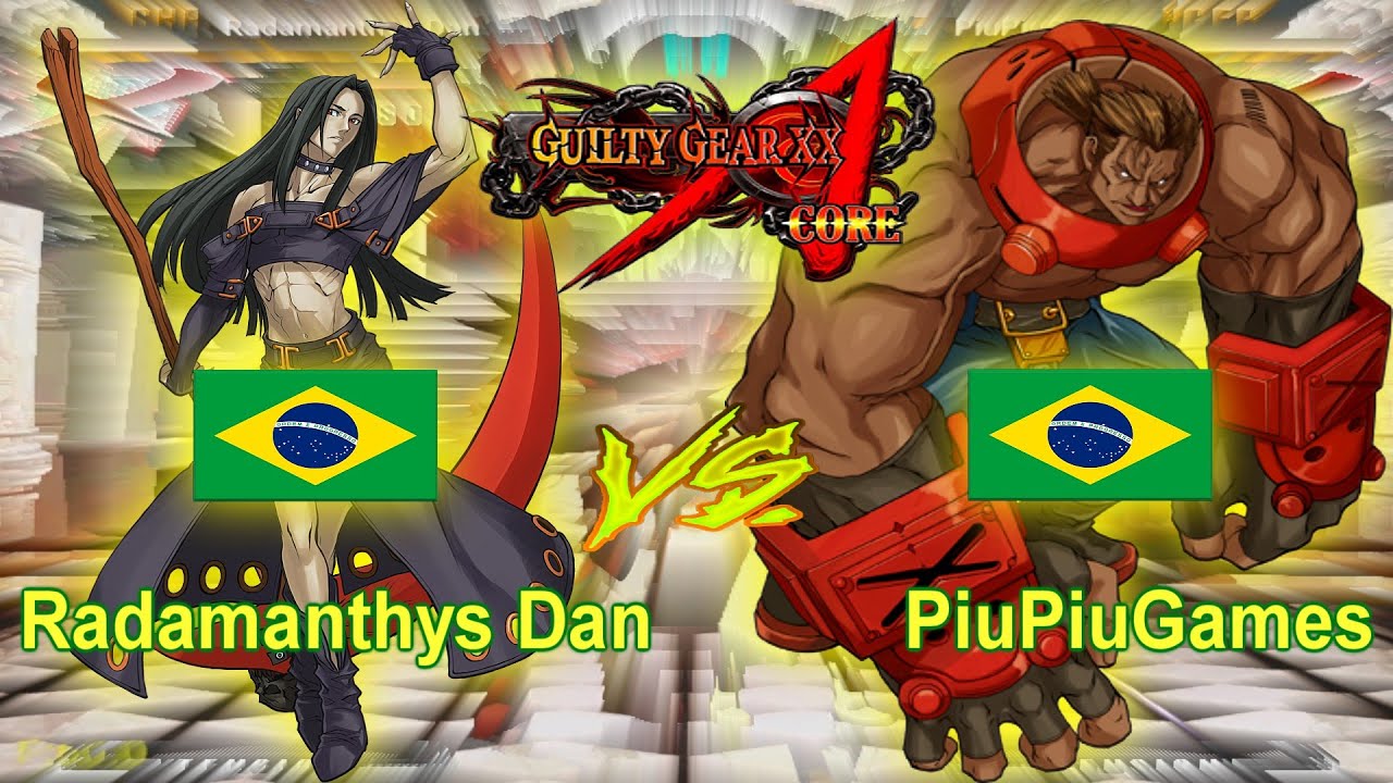 Guilty Gear XX Accent Core - Radamanthys Dan vs PiuPiuGames