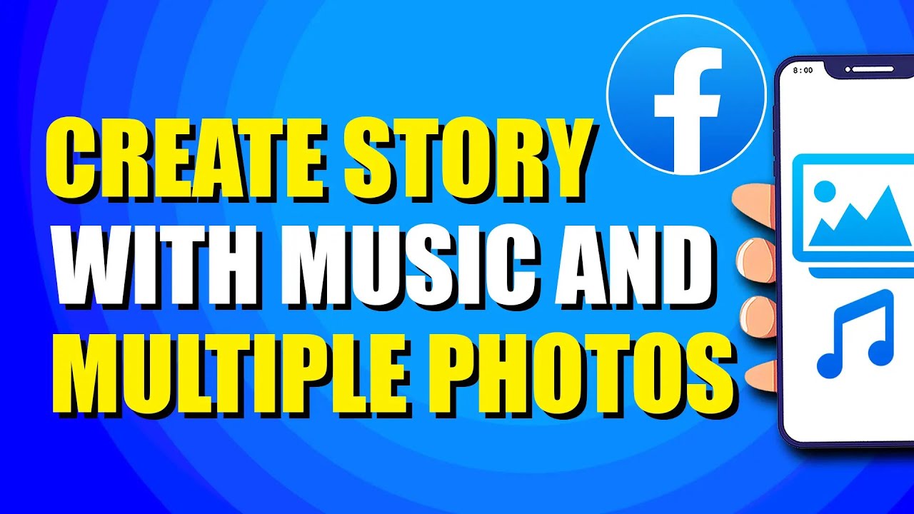 How To Create Story In Facebook With Music And Multiple Photos (Easy Method)