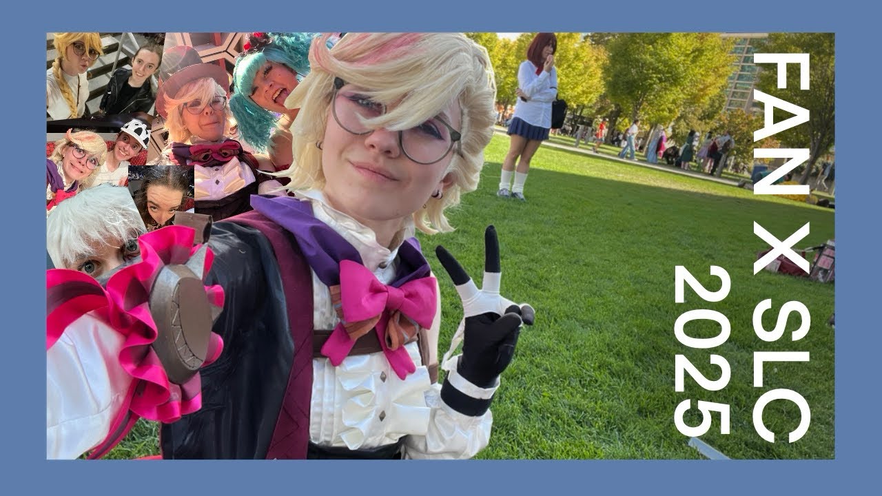Fan x 2025 vlog! | cosplay chaos and applebees