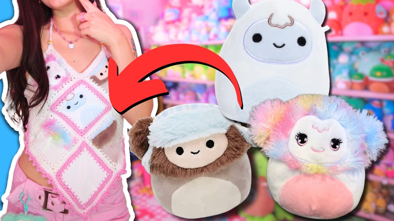 I made a SHIRT out of Squishmallows