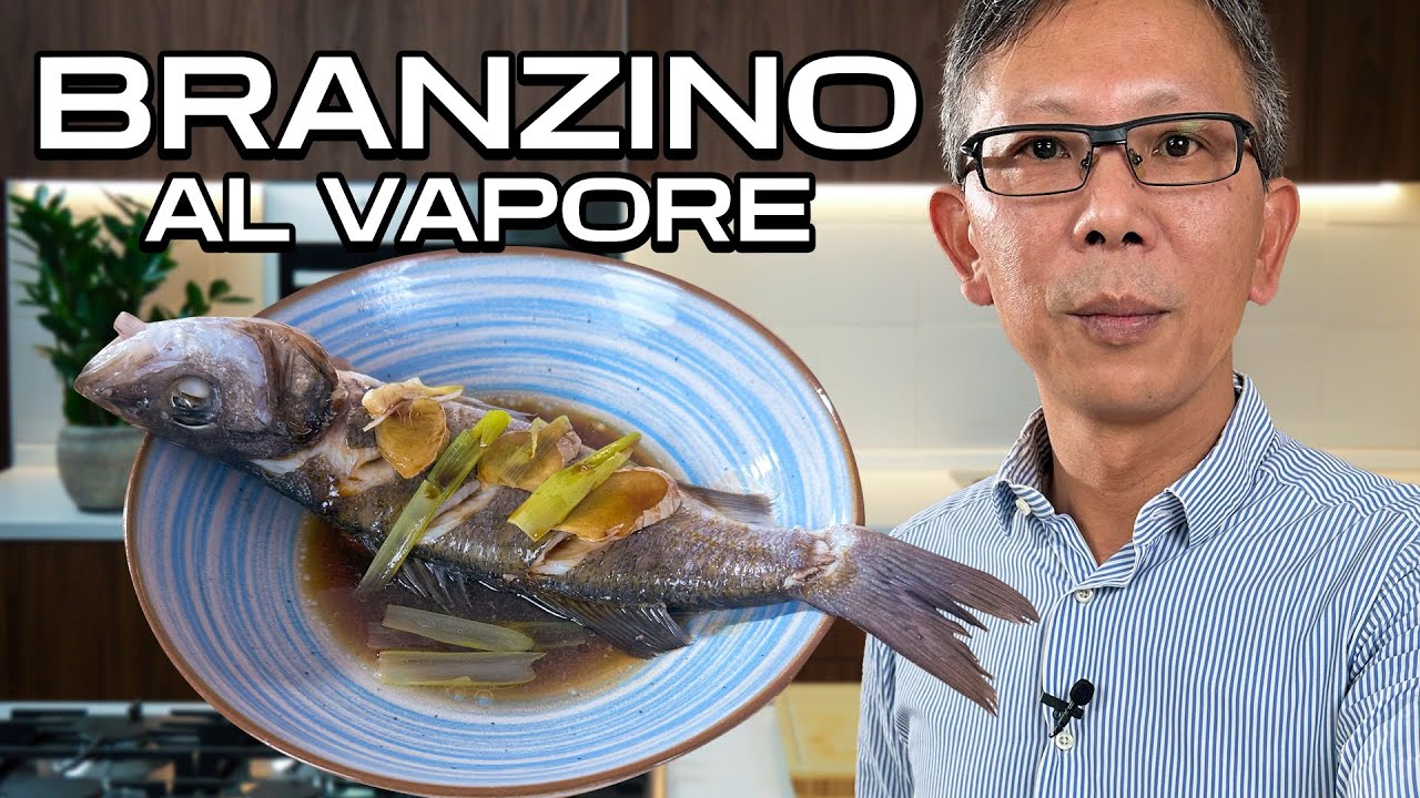 Branzino al Vapore in Stile Orientale | Ricetta Facile e Veloce