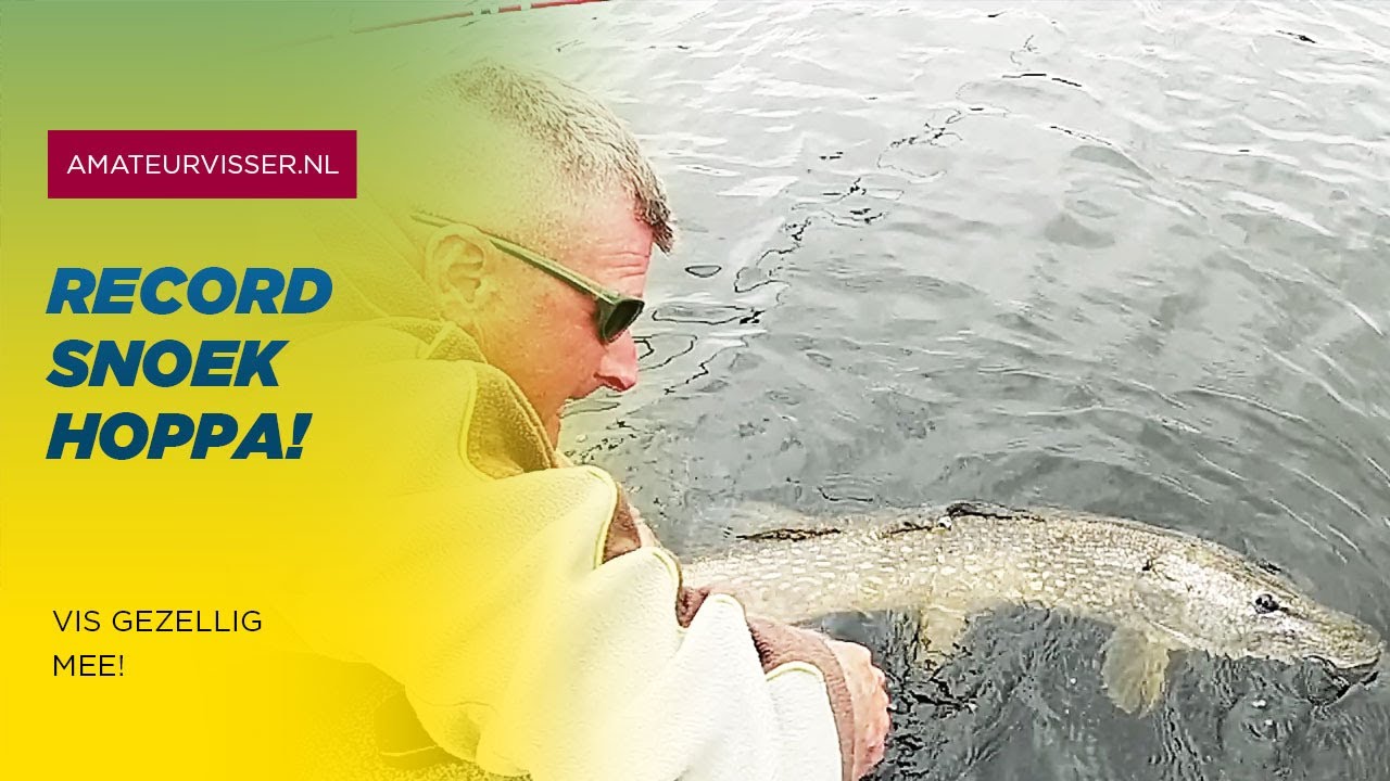 SNOEKRECORD 1.10 METER voor amateurvisser!