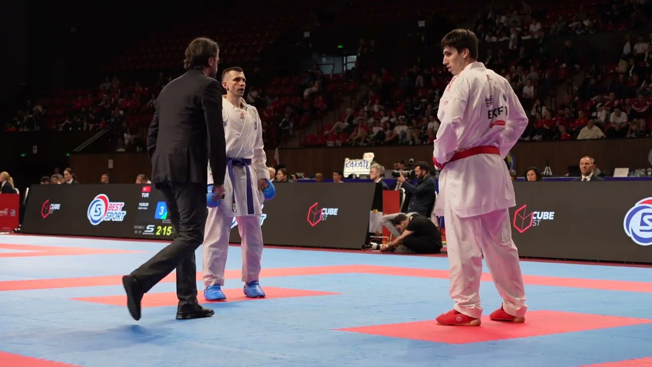 Yerevan 2025 // Semifinal MALE KUMITE -84 KG: GASPARIAN EDUARD (EKF-1) vs CHOBOTAR VALERII (UKRAINE)