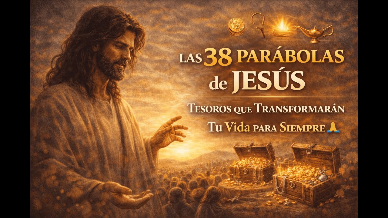 LAS 38 PARÁBOLAS DE JESÚS: TESOROS QUE TRANSFORMARÁN TU VIDA PARA SIEMPRE