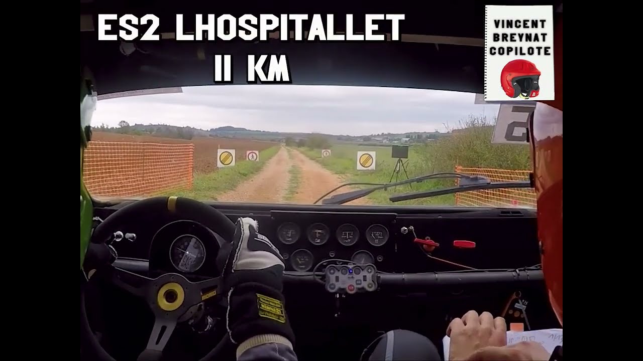 ES2 L’Hospitalet 11 km Rallye Terre des Cardabelles 2022 Citroën Visa SX N°215