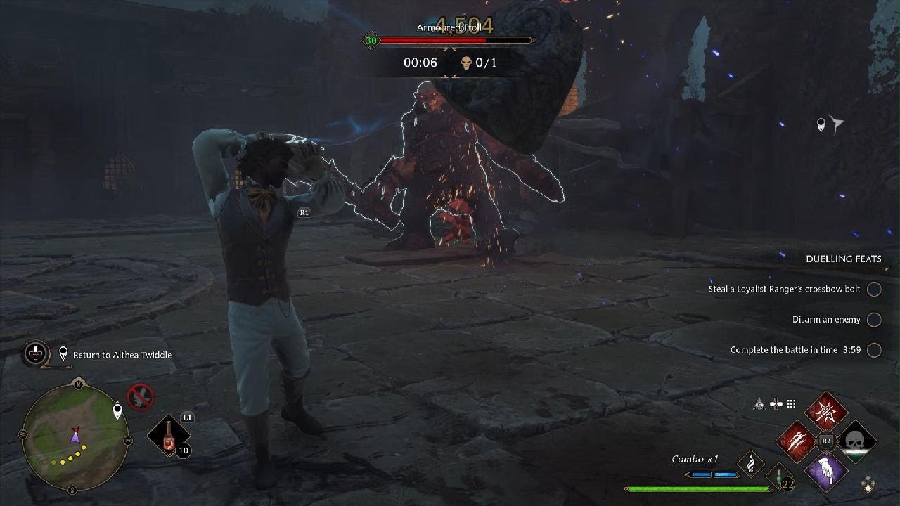 Hogwarts Legacy Taking Out The Trash