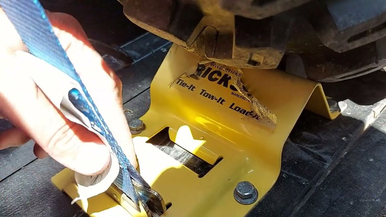 Erickson Wheel Chocks and Tie Down Kit for Your ATV or Side by Side