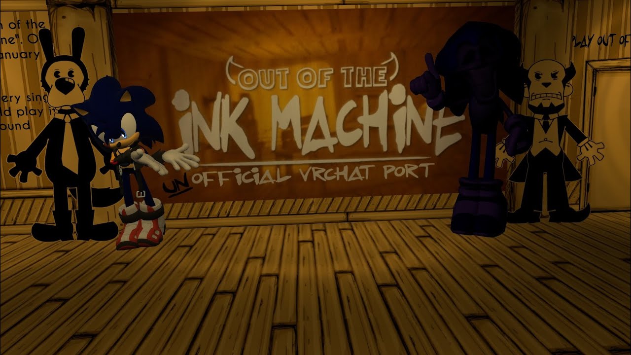 Echo and Majin Sonic Play Out of the Ink Machine 