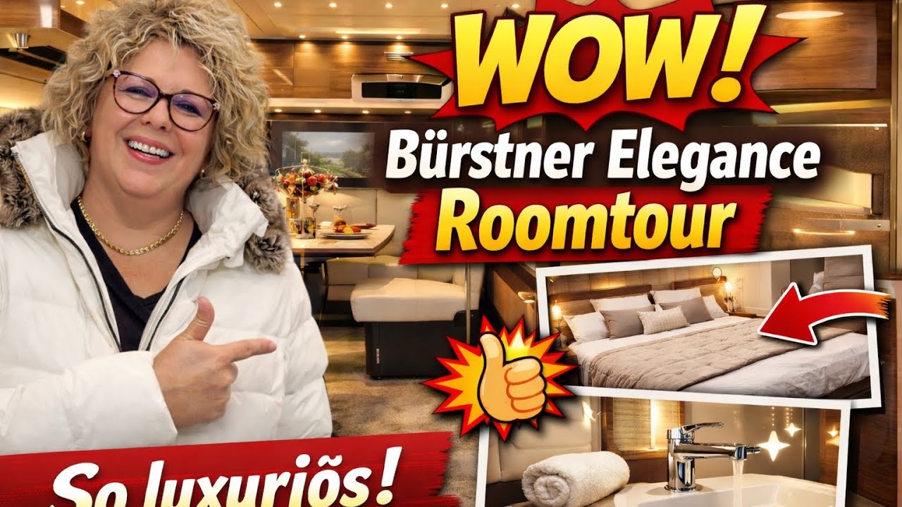 Bürstner Elegance Roomtour - ich bin begeistert von diesem tollen Wohnmobil