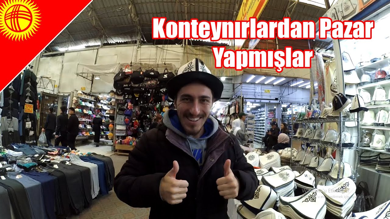 Orta Asya'nın En Büyük PAZARI - Dordoy Pazarı - Kırgızistan 🇰🇬