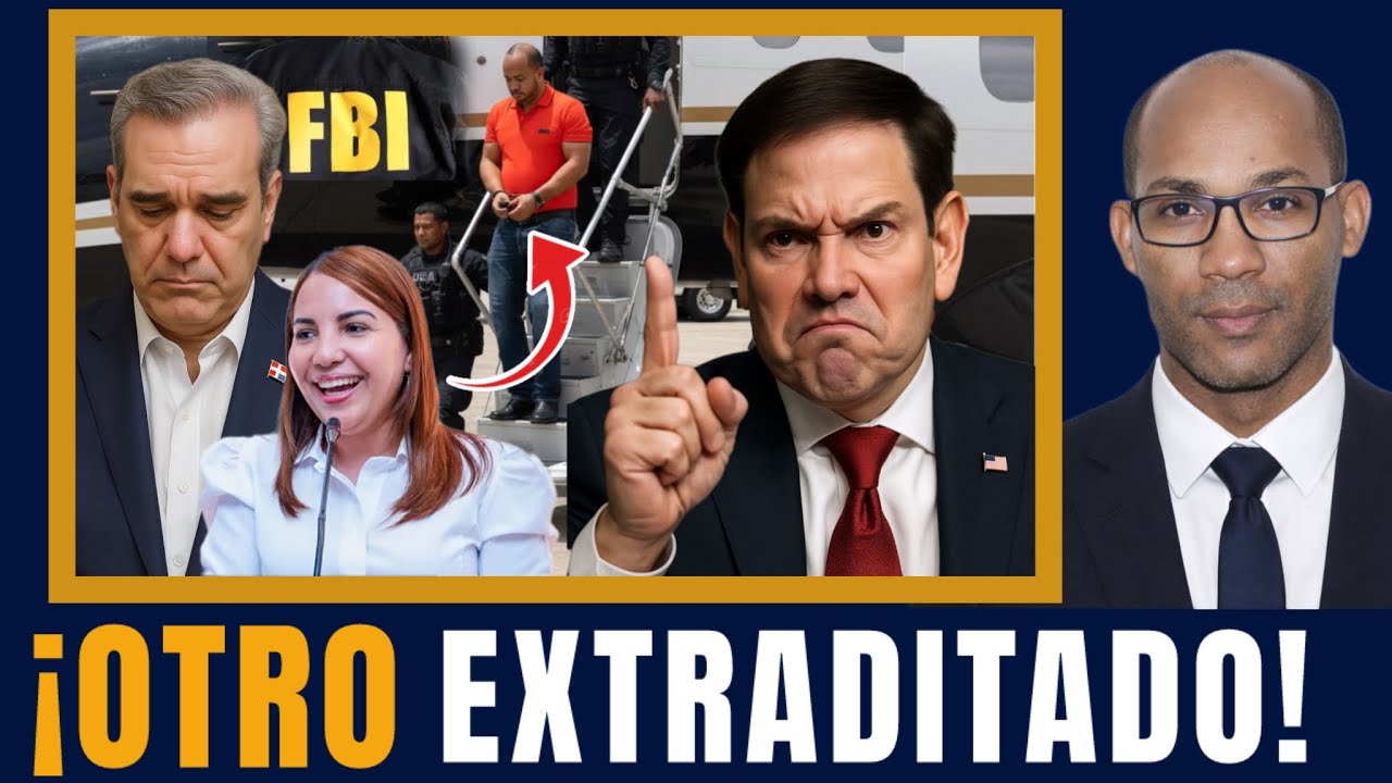 🔥¡FBI confirma: ex de diputada PRM extraditado por vínculos n@rcospoliticos!