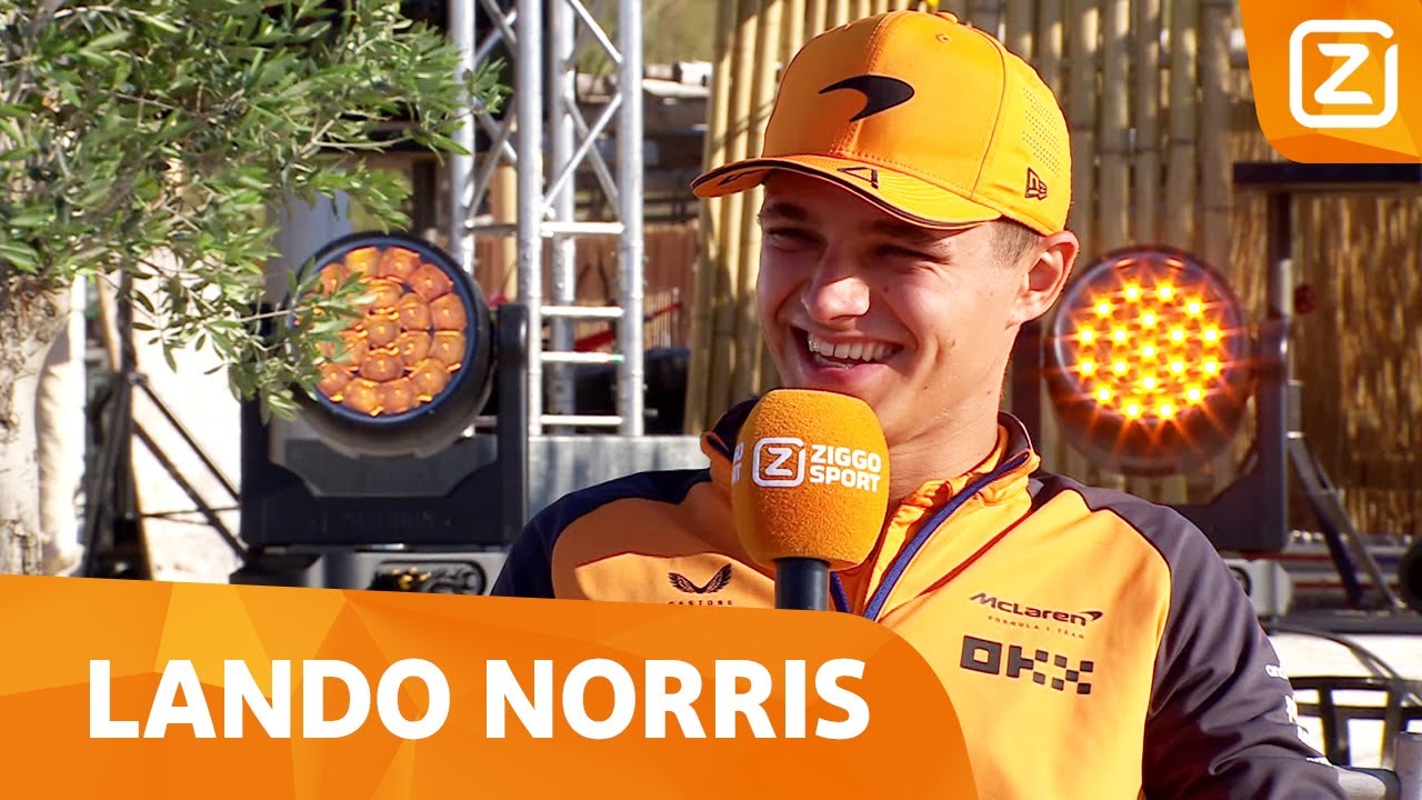 Lando Norris: 'Als de racehelm opgaat kan je niet meer aardig zijn' | Interview met Lando Norris
