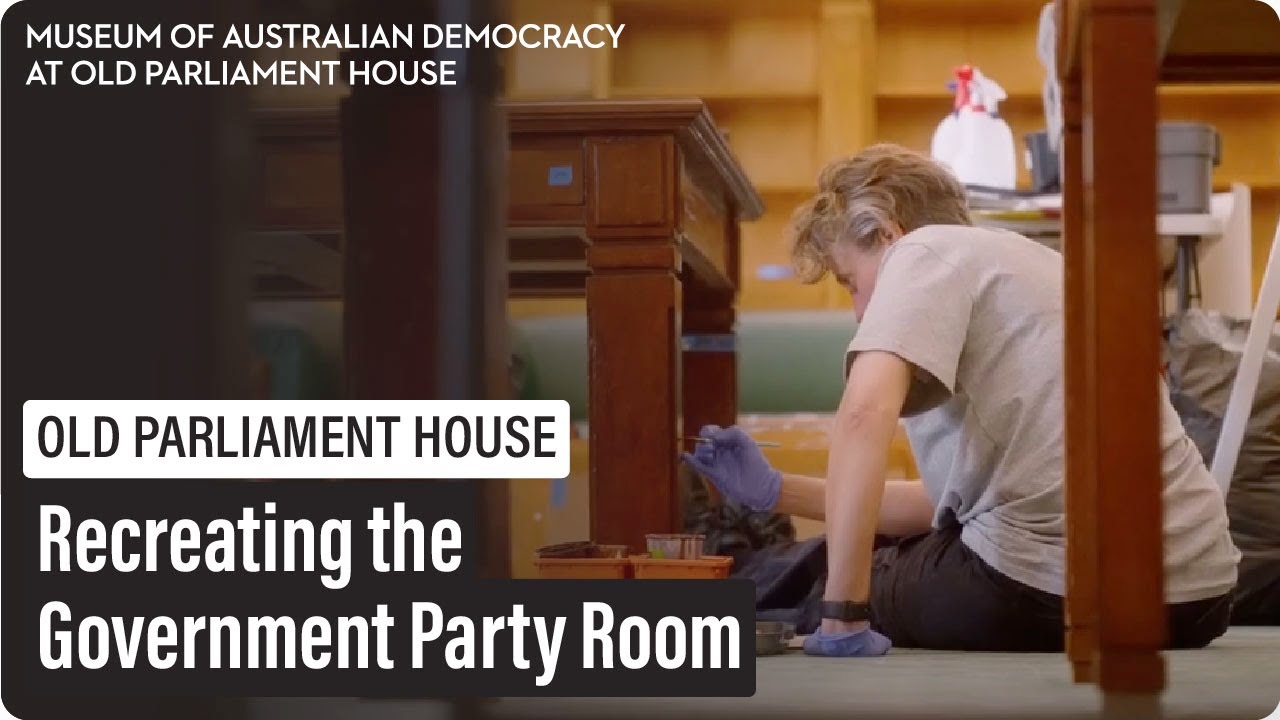 Government Party Room at Old Parliament House