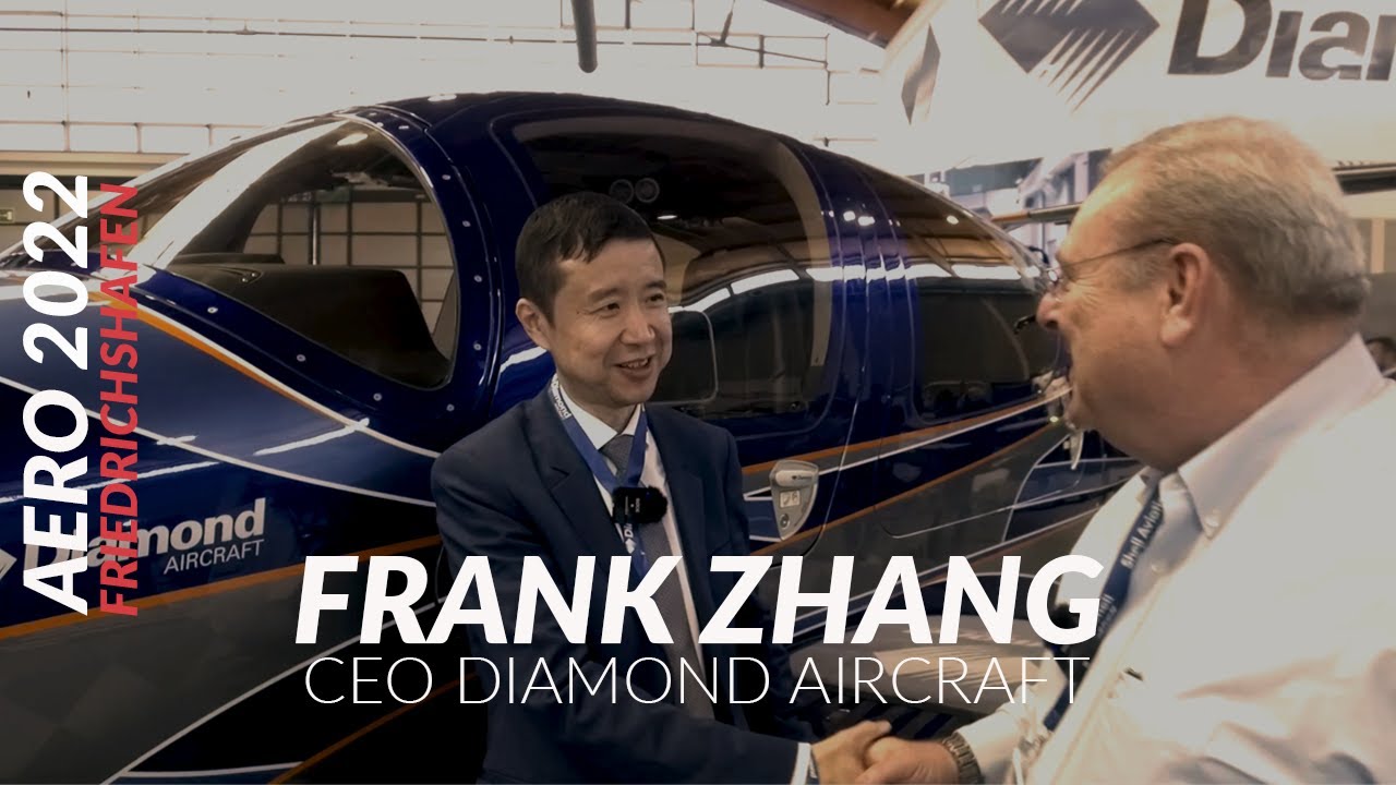 AERO 2022 - Frank ZHANG CEO Diamond Aircraft