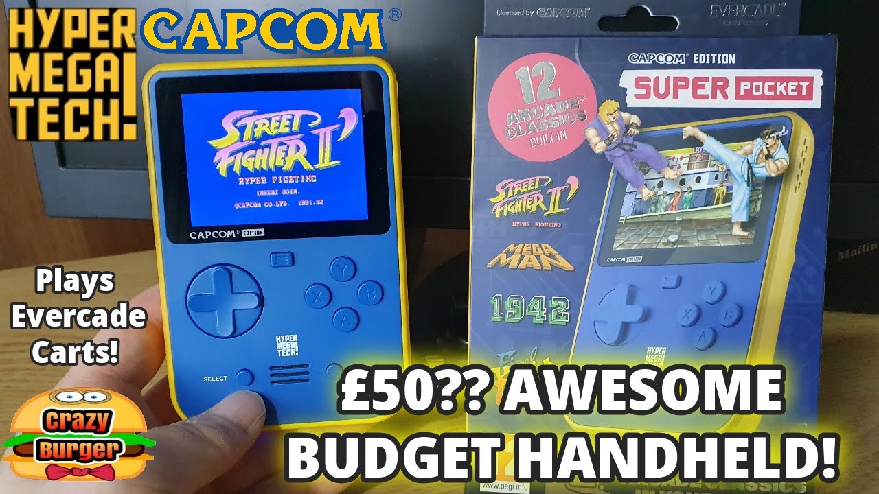 Обзор HyperMegaTech Super Pocket Capcom Edition!*