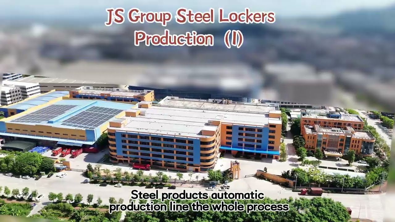 JS Group steel cabinet production production line#factory #furniture #steel
