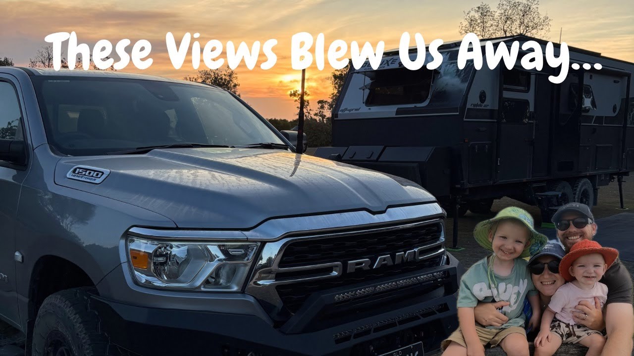 These view blew us away! Mid north coast NSW off grid camping