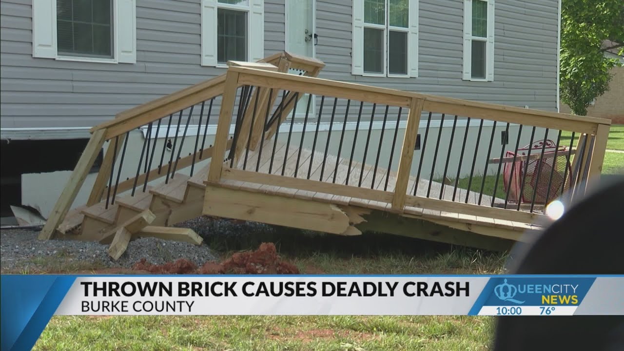 23-year-old woman killed after rock thrown through windshield