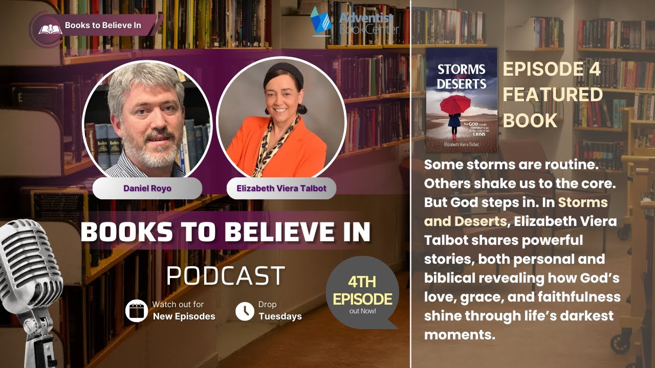 Books to Believe In (Ep 4) - Elizabeth Viera Talbot, Storms and Deserts