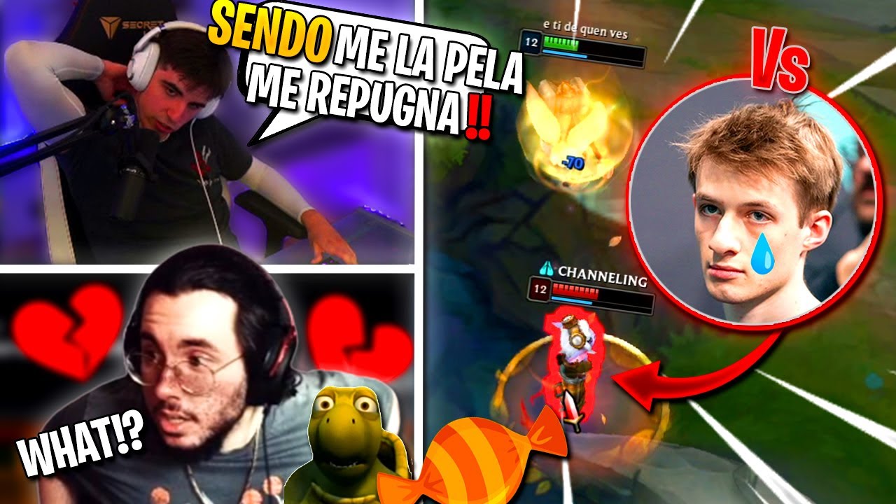 NEMESIS LLORANDO 🤣 y ELYOYA ME TIRA BEEF 💔 este CAMPEÓN me puso en 1000 LPs 😎🔨 | Send0o