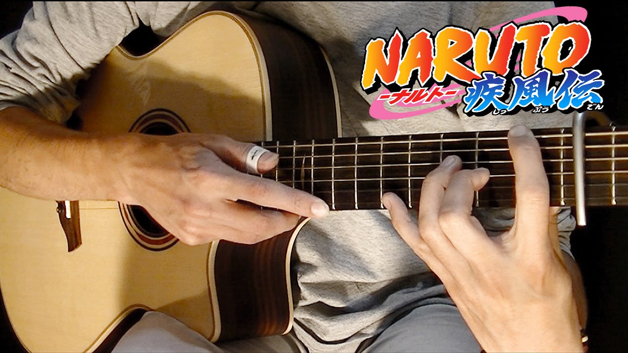 Guren Theme - Naruto Shippuden - Solo Acoustic Guitar Cover by Albert Gyorfi [+TABS]