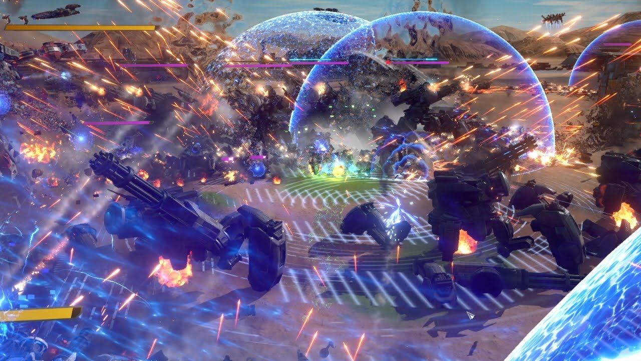 Die Luft ist einfach anders im Frei für alle! - Mechabellum 