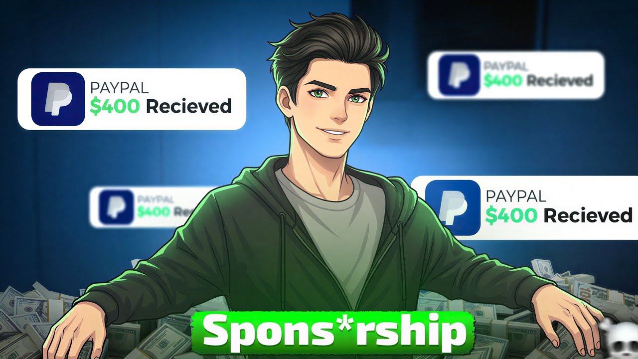 I Tested Getting a Sponsorship With 200 Subs (24 Hours)