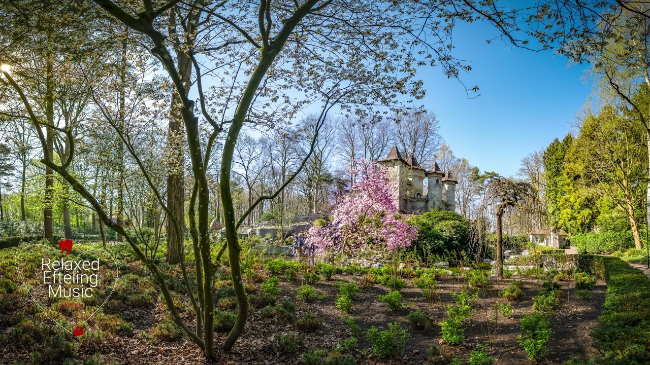 30 Minutes Relaxing Piano Music | Efteling Theme Park Ambience for Study & Calm