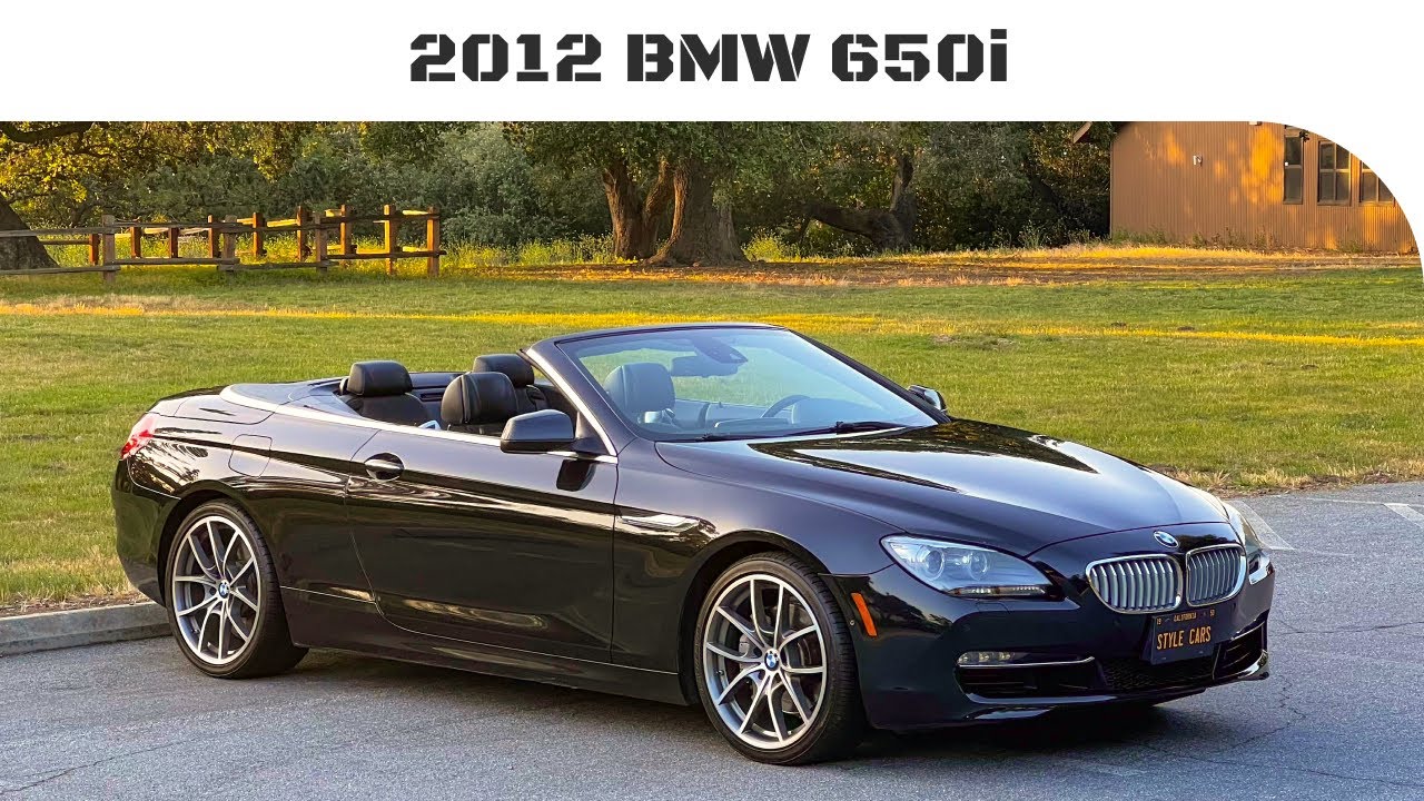2012 BMW 650i
