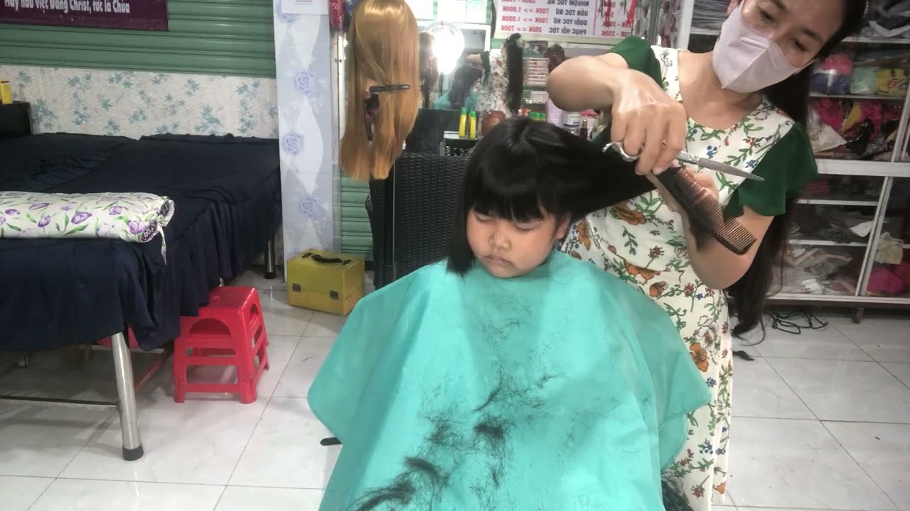 Tạo mẫu tóc cho layer cho bé gái 👧 