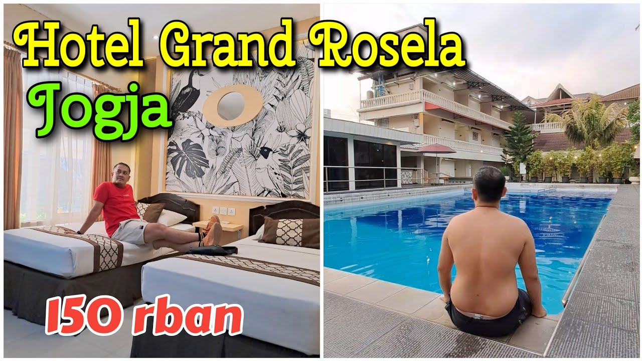 Hotel Murah 150 ribuan  Sebagus ini di Jogja || Hotel Grand Rosela