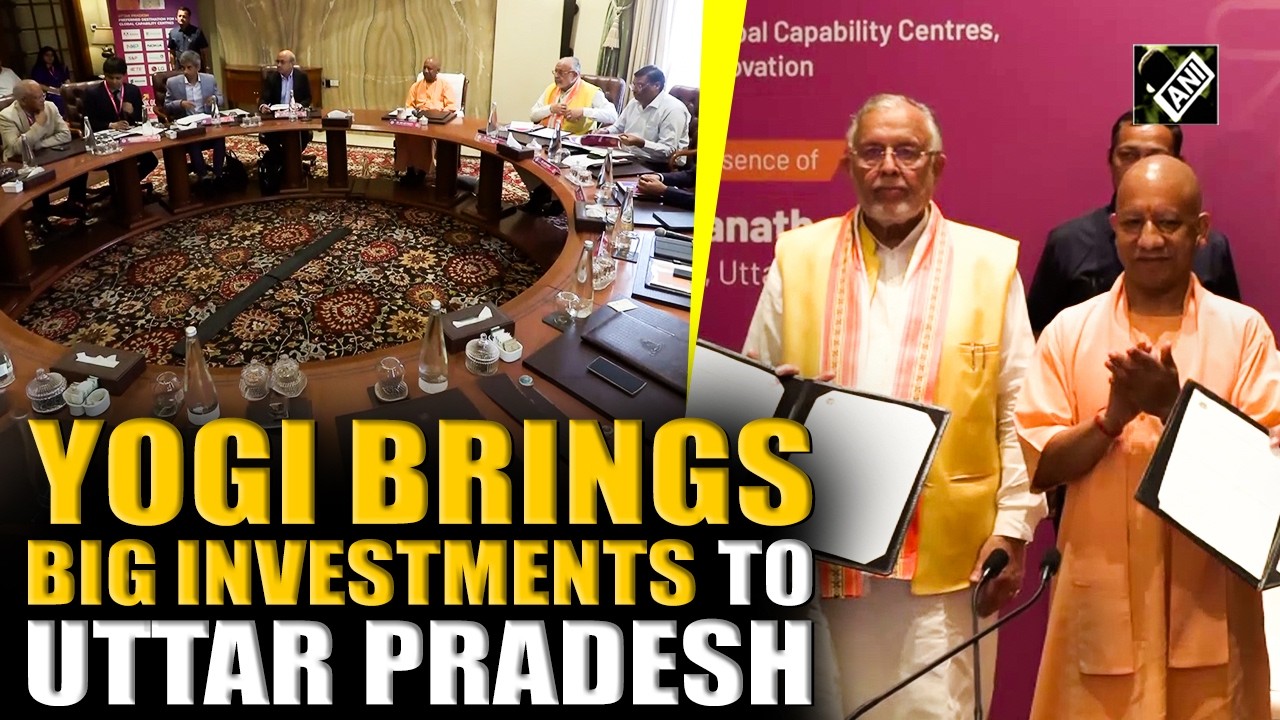 UP CM Yogi Adityanath Signs MoUs with Top Investors at UP Global Growth Dialogue 2026