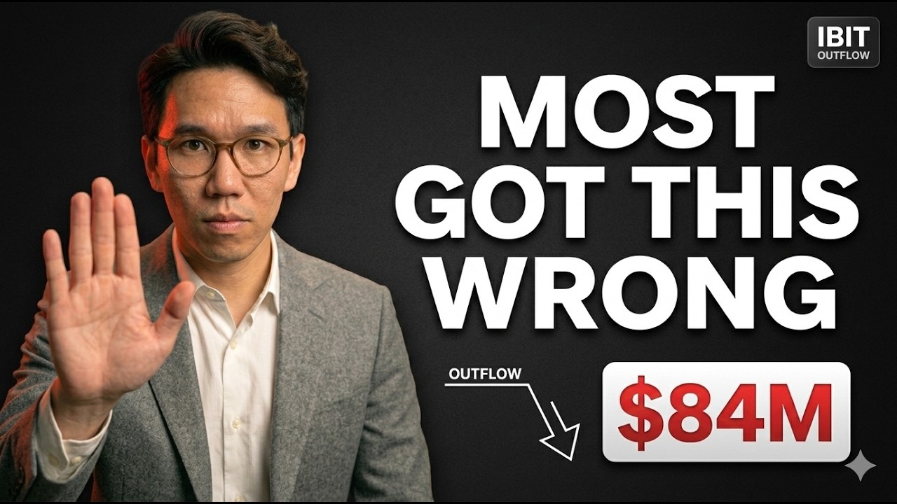 &ldquo;BlackRock&rsquo;s IBIT Bitcoin Outflow Shock: The $84M Move Most People Misread&rdquo;