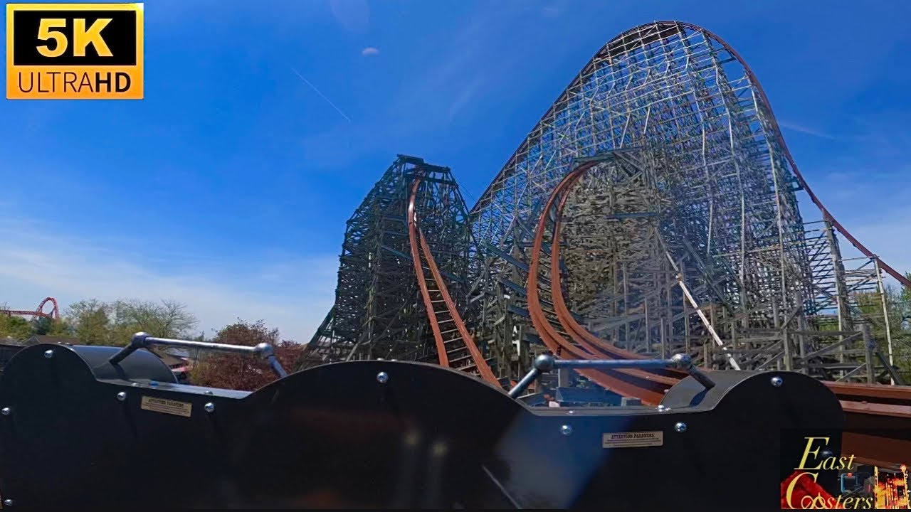 Steel Vengeance POV 5K RMC Hyper Hybrid Coaster Cedar Point Sandusky, OH