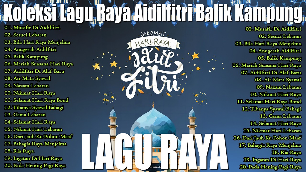 Koleksi Lagu Raya Nostalgia 2026 - Paling Syahdu Menggamit Memori