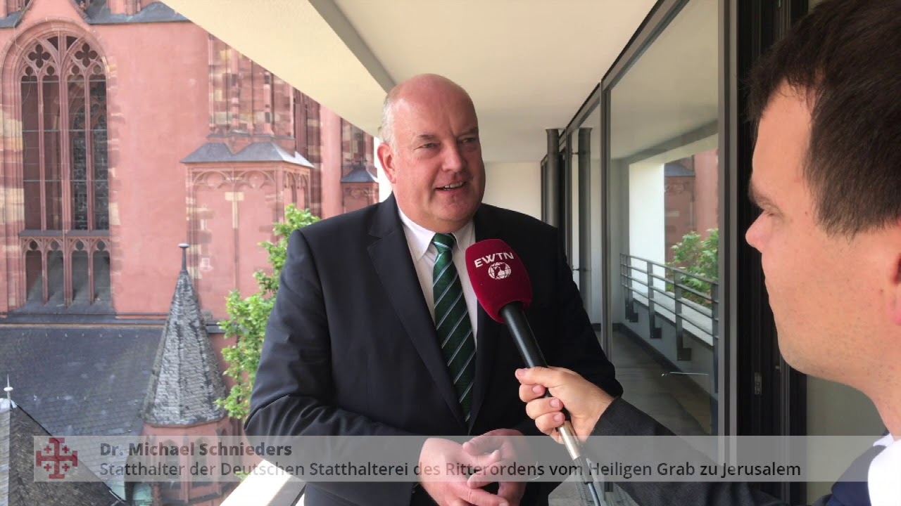 EWTN.TV | Interview mit Michael Schnieders, deutscher Statthalter des Ritterordens vom Heiligen Grab