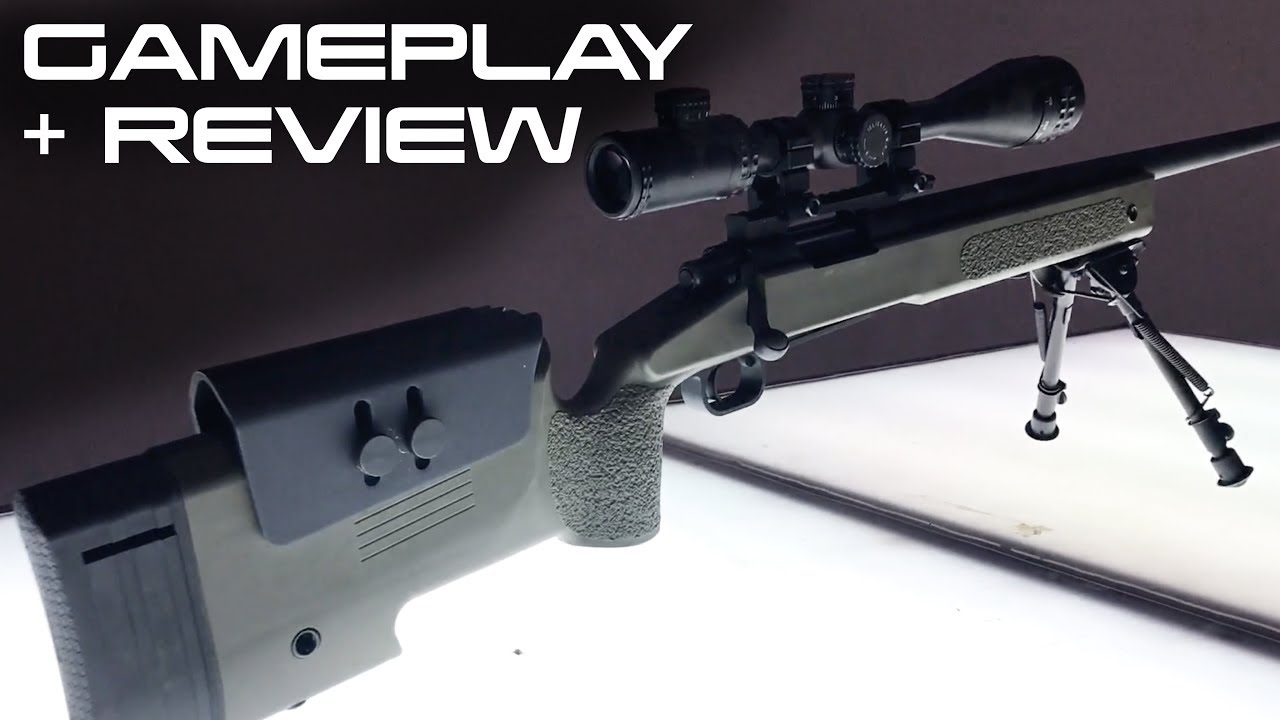 ASG M40A3 Proline Gameplay and Review - Swamp Sniper